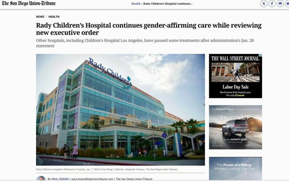 Rady Hospital Gender Care