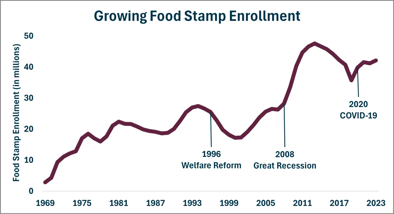 Growing Food Stamp Enrollment