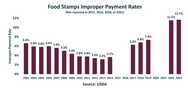 Improper Payments Chart