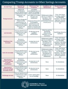 Trump Accounts Infographic