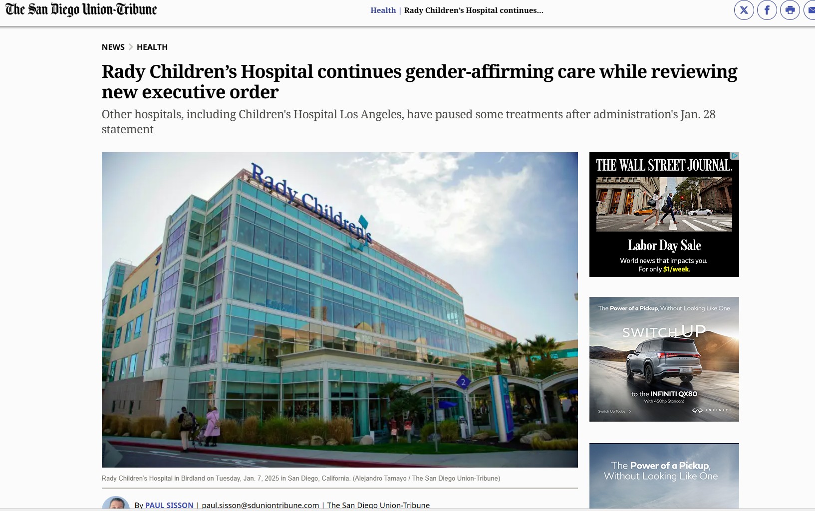 Rady Hospital Gender Care